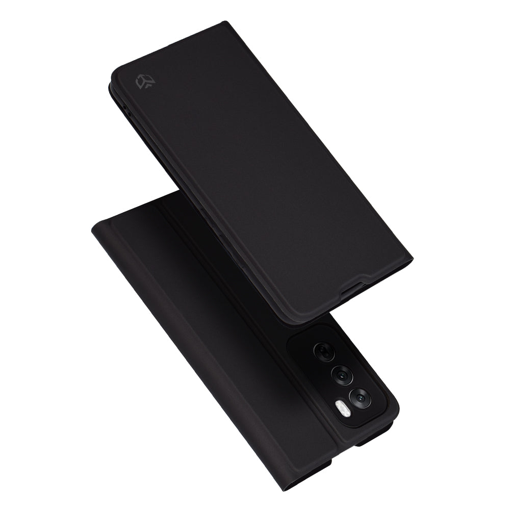 Husa pentru Oppo Reno12, Techsuit, Magskin Book, Neagra
