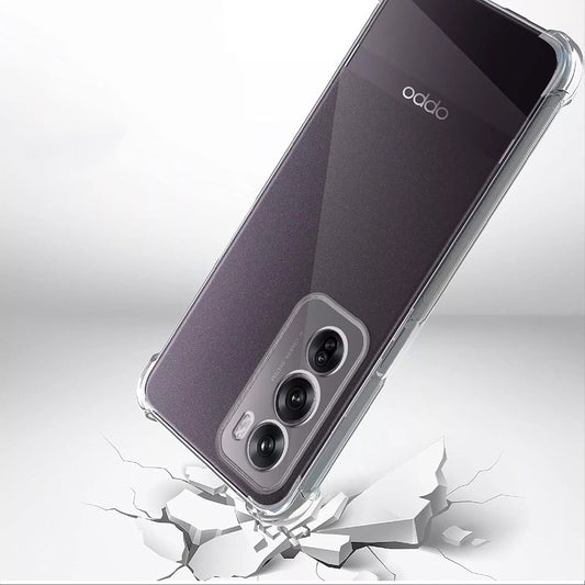 Husa pentru Oppo Reno12, Techsuit, Shockproof Clear, Transparenta