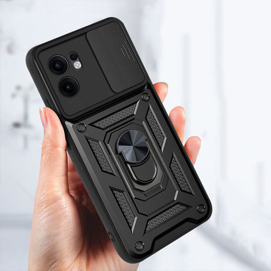 Husa pentru Oppo Reno13 FS 5G / Reno13 F 4G / Reno13 F, Techsuit, CamShield, Verde