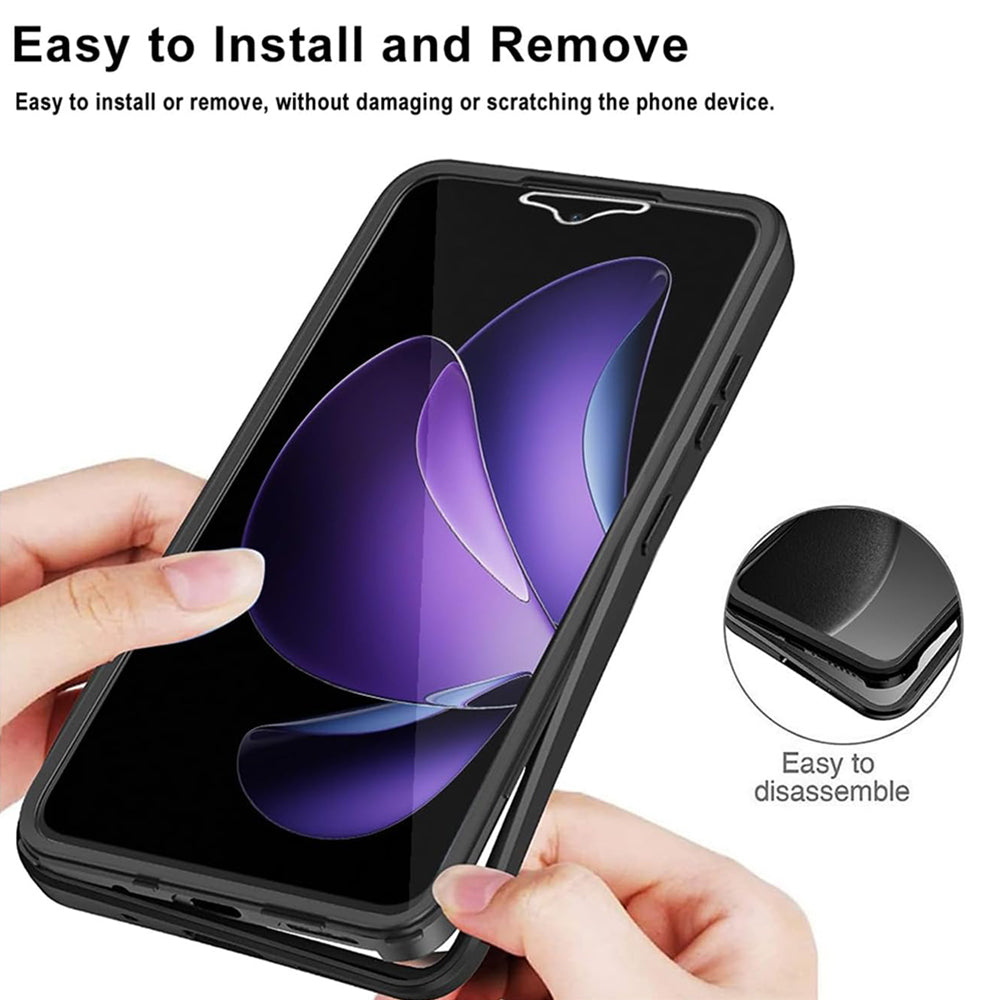 Husa pentru Oppo Reno13 FS 5G / Reno13 F 4G / Reno13 F, Techsuit, ColorVerse 360, Albastra