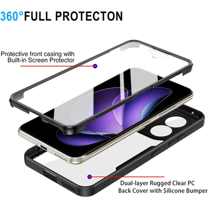 Husa pentru Oppo Reno13 FS 5G / Reno13 F 4G / Reno13 F, Techsuit, ColorVerse 360, Roz