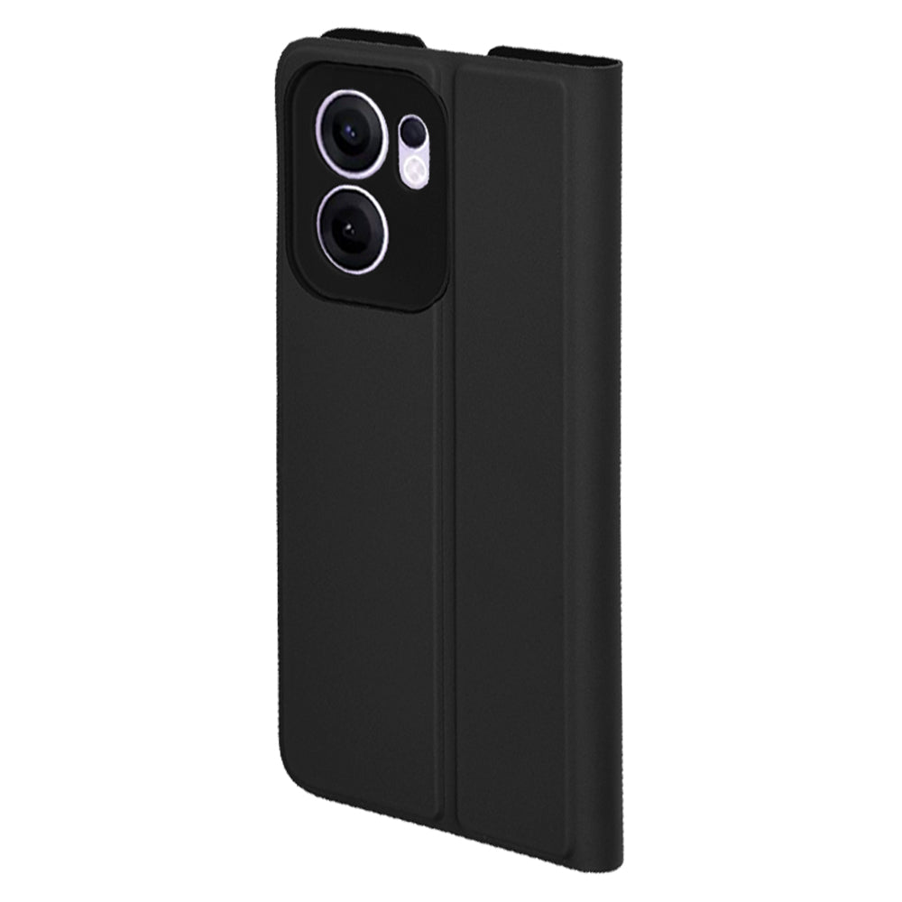 Husa pentru Oppo Reno13 FS 5G / Reno13 F 4G / Reno13 F, Techsuit, Magskin Book, Neagra