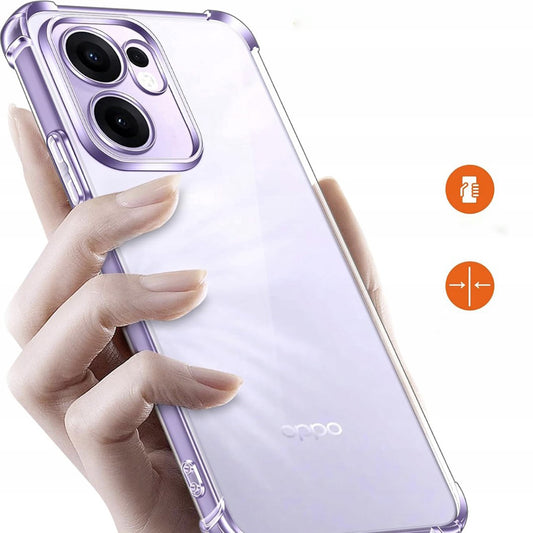Husa pentru Oppo Reno13 FS 5G / Reno13 F 4G / Reno13 F, Techsuit, Shockproof Clear, Transparenta