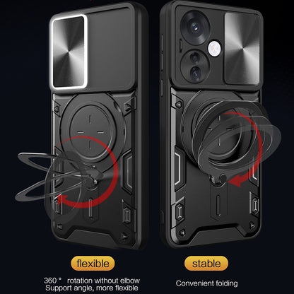 Husa pentru Oppo Reno13 Pro, Techsuit, CamGuard Pro, Mov