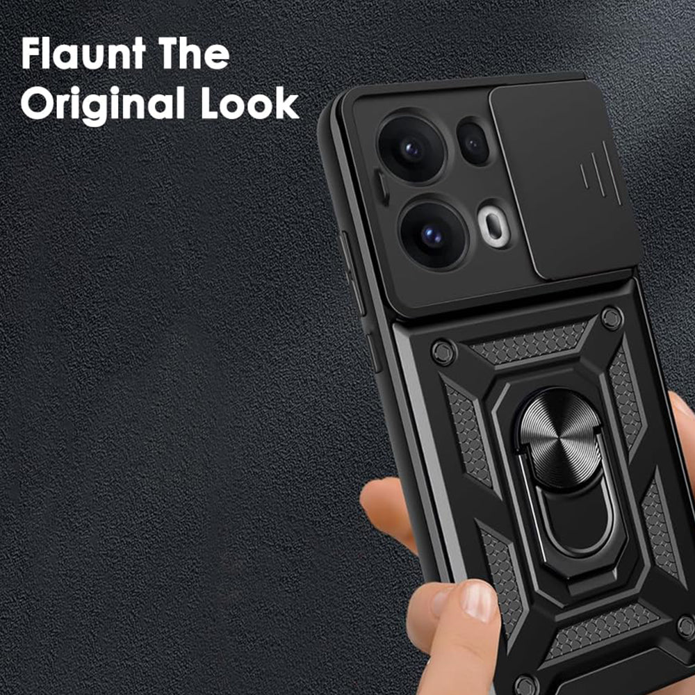 Husa pentru Oppo Reno13 Pro, Techsuit, CamShield, Roz