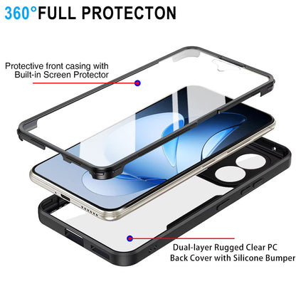 Husa pentru Oppo Reno13 Pro, Techsuit, ColorVerse 360, Albastra