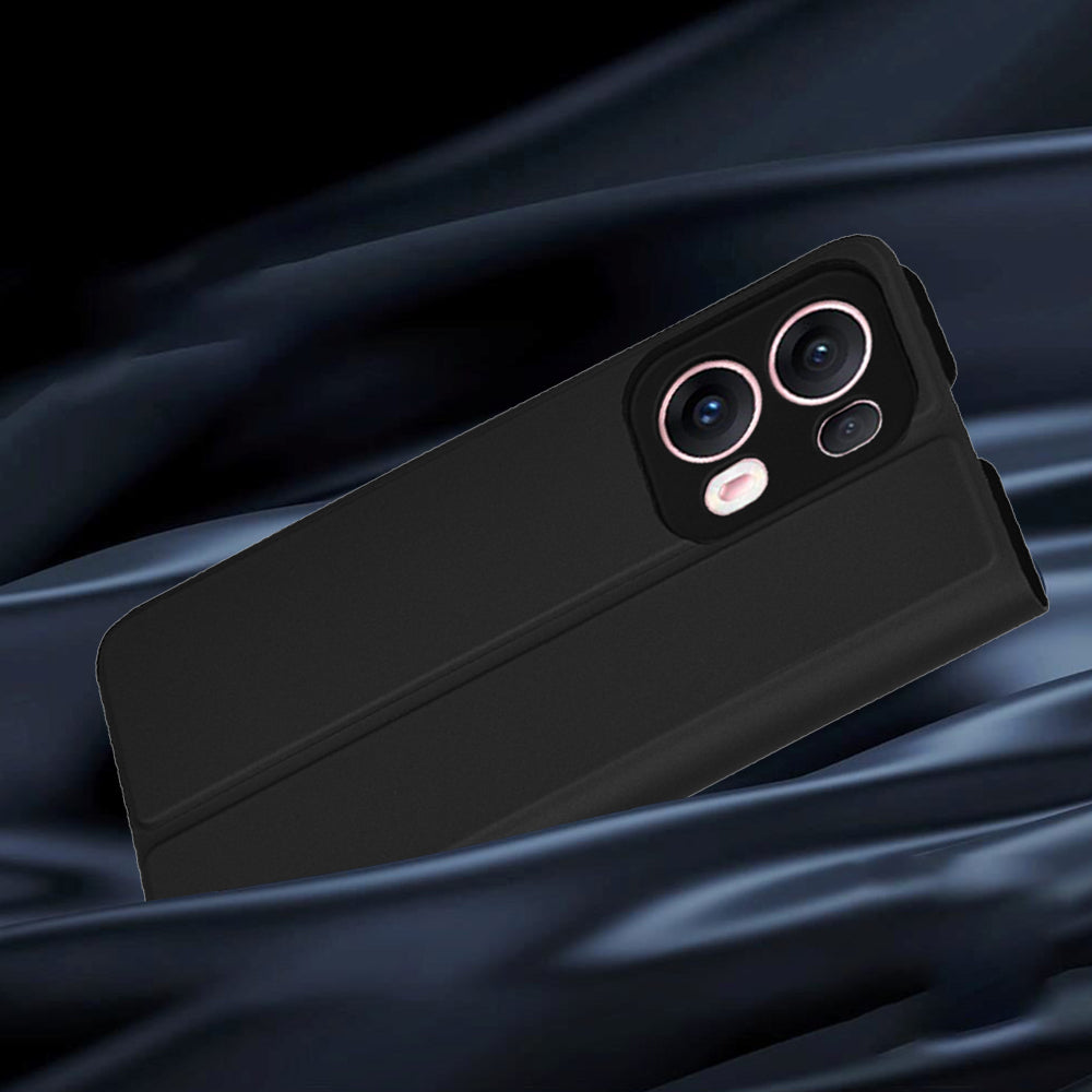Husa pentru Oppo Reno13 Pro, Techsuit, Magskin Book, Neagra