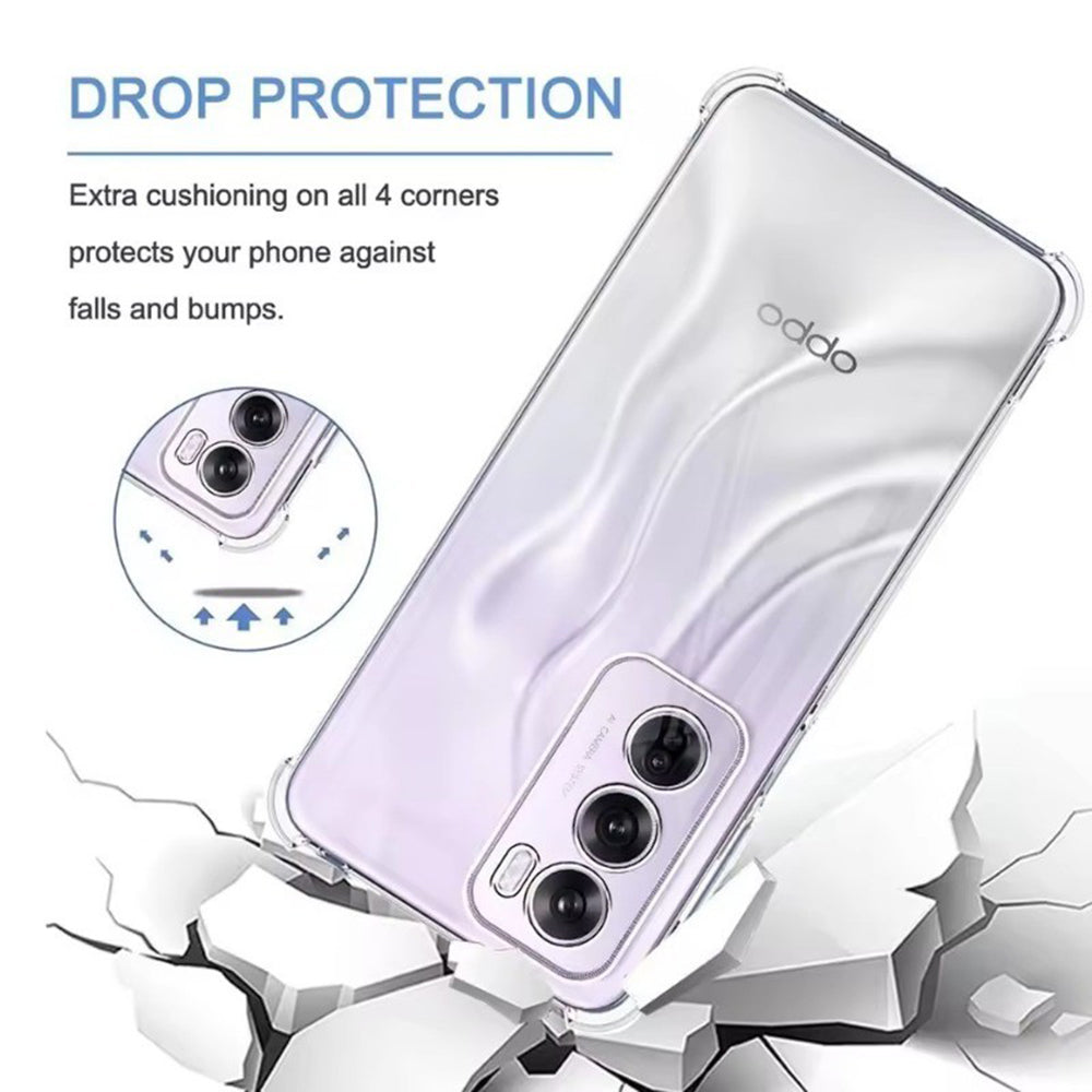Husa pentru Oppo Reno13 Pro, Techsuit, Shockproof Clear, Transparenta