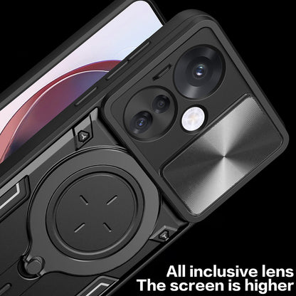 Husa pentru Oppo Reno13, Techsuit, CamGuard Pro, Neagra