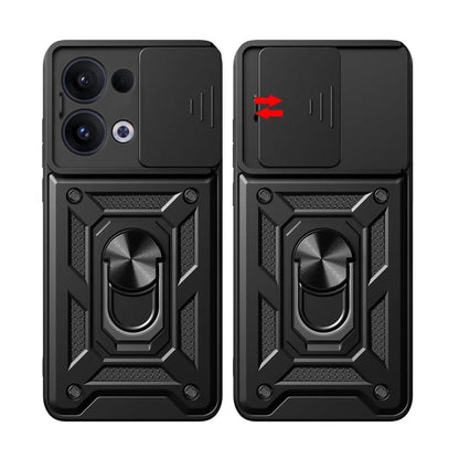 Husa pentru Oppo Reno13, Techsuit, CamShield, Neagra