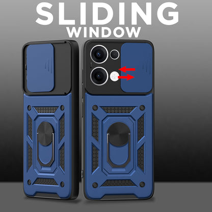 Husa pentru Oppo Reno13, Techsuit, CamShield, Verde