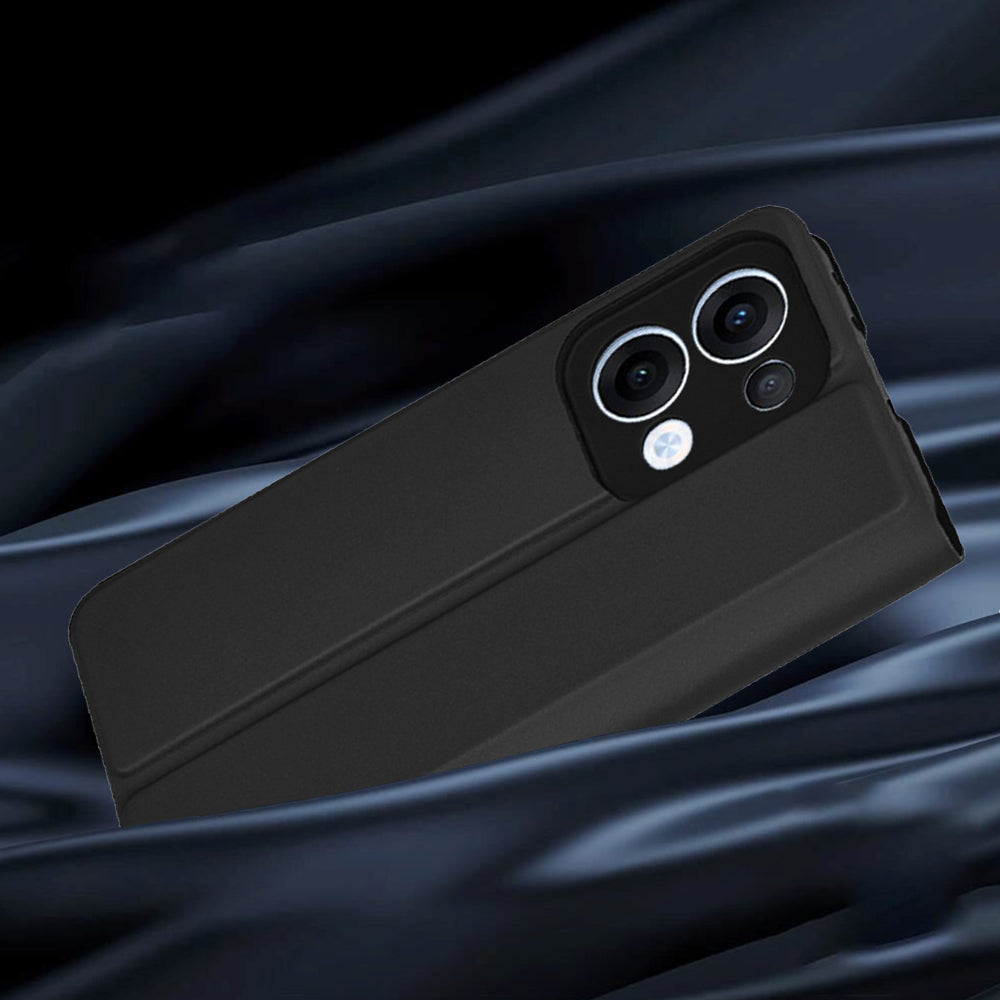 Husa pentru Oppo Reno13, Techsuit, Magskin Book, Neagra