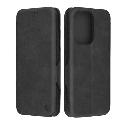 Husa pentru Oppo Reno13, Techsuit, Safe Wallet Plus, Neagra