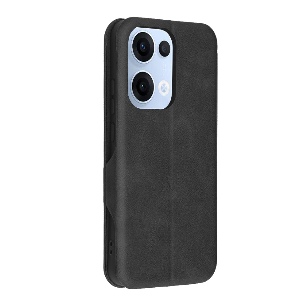 Husa pentru Oppo Reno13, Techsuit, Safe Wallet Plus, Neagra