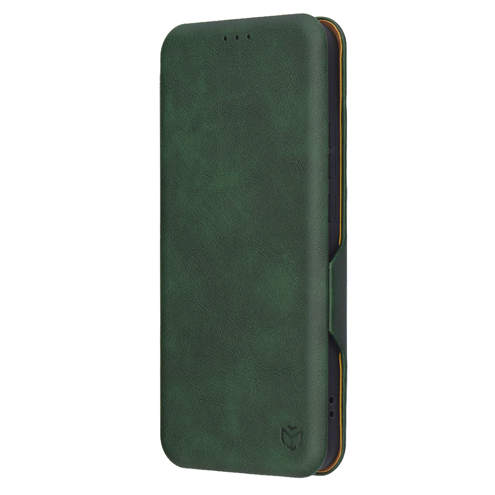 Husa pentru Oppo Reno13, Techsuit, Safe Wallet Plus, Verde