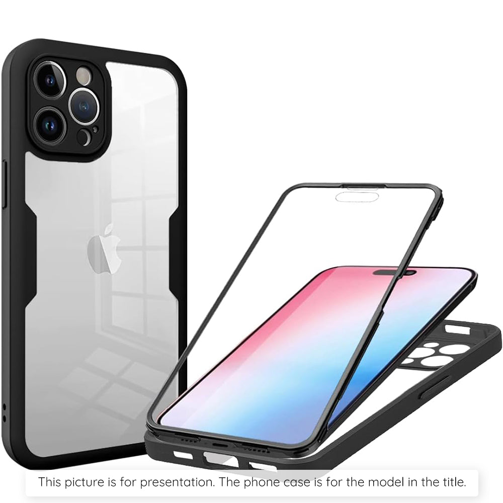 Husa pentru Oppo Reno14 FS 5G / Reno14 F, Techsuit, ColorVerse 360, Neagra