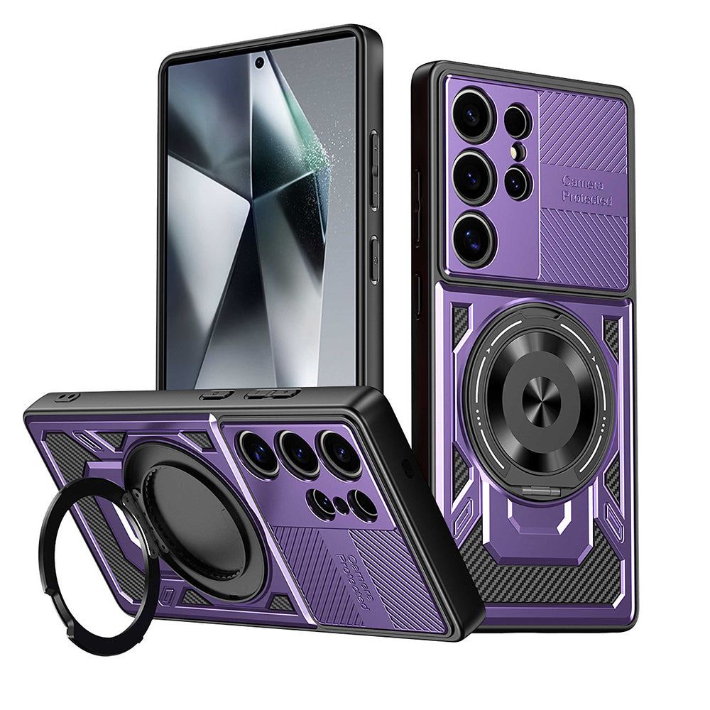 Husa pentru Oppo Reno14 FS 5G / Reno14 F, Techsuit, RuggedCam, Mov