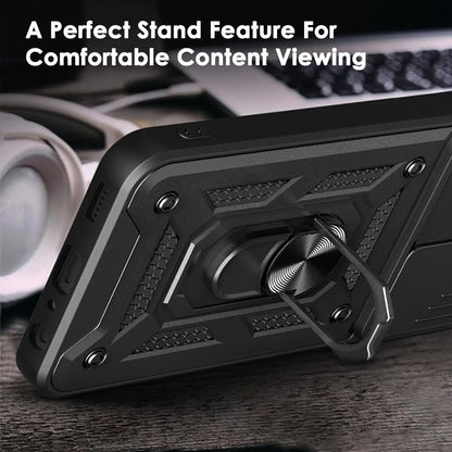 Husa pentru Oppo Reno14 Pro, Techsuit, CamShield, Neagra