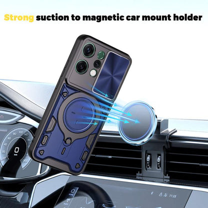 Husa pentru Oppo Reno14, Techsuit, CamGuard Pro, Mov