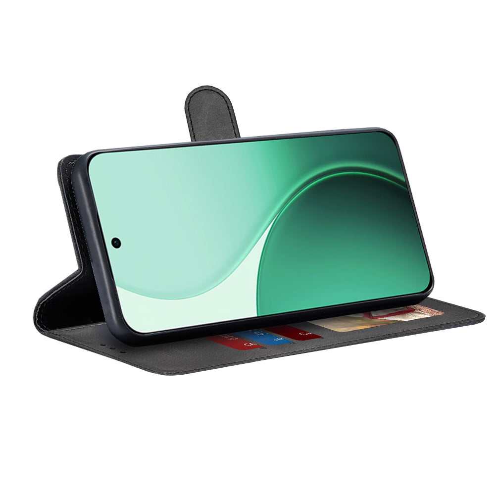 Husa pentru Oppo Reno14, Techsuit, Diary Book, Neagra