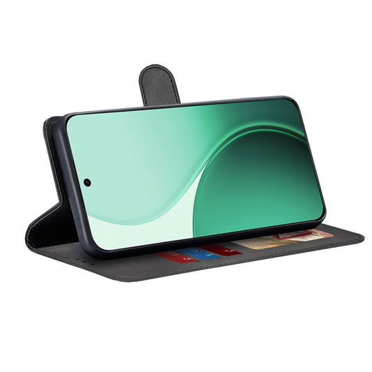 Husa pentru Oppo Reno14, Techsuit, Diary Book, Neagra