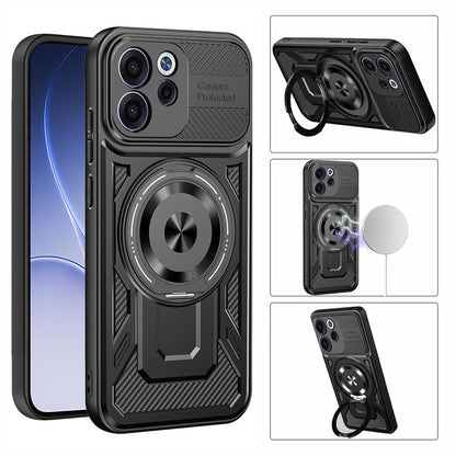 Husa pentru Oppo Reno15 FS / Reno15 F, Techsuit, RuggedCam, Gri