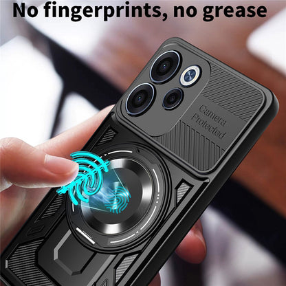 Husa pentru Oppo Reno15 FS / Reno15 F, Techsuit, RuggedCam, Gri
