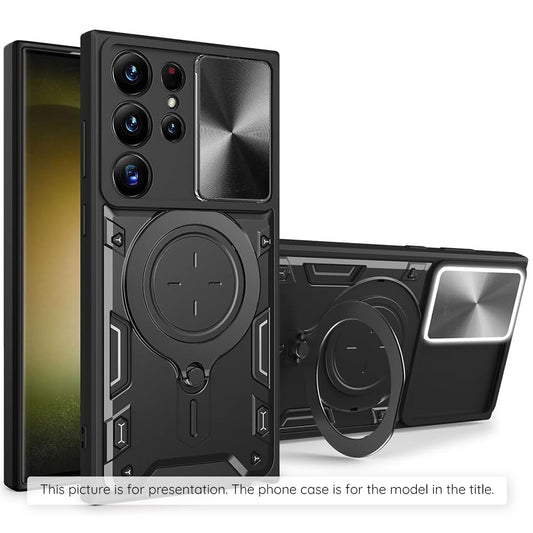 Husa pentru Oppo Reno15, Techsuit, CamGuard Pro, Neagra