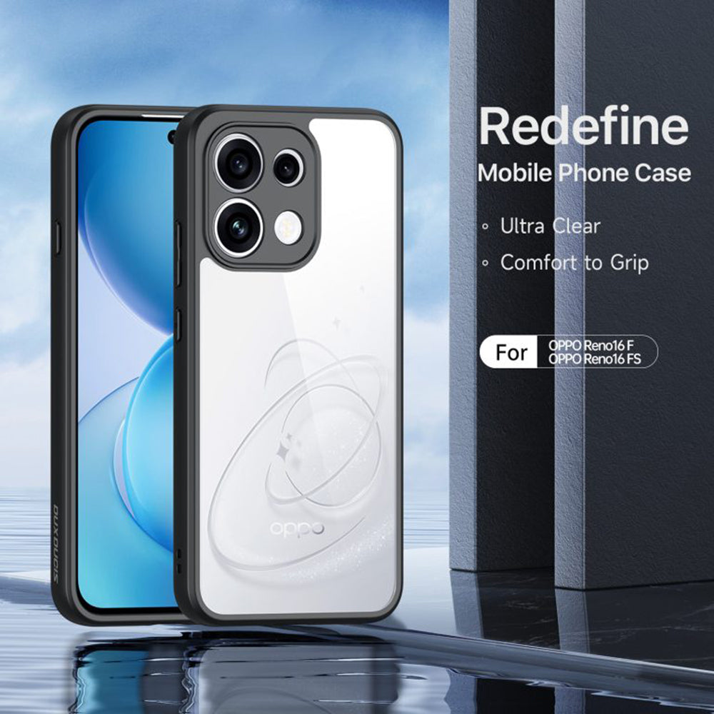 Husa pentru Oppo Reno16 F / Reno16 FS, DUX DUCIS, Aimo, Neagra