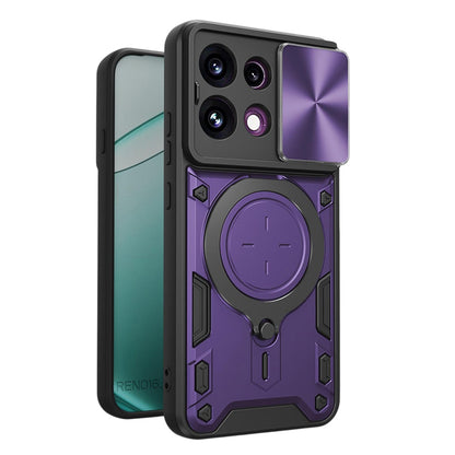 Husa pentru Oppo Reno16 F / Reno16 FS, Techsuit, CamGuard Pro, Mov