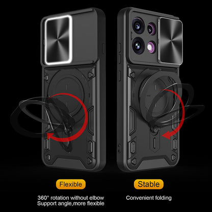 Husa pentru Oppo Reno16 F / Reno16 FS, Techsuit, CamGuard Pro, Mov