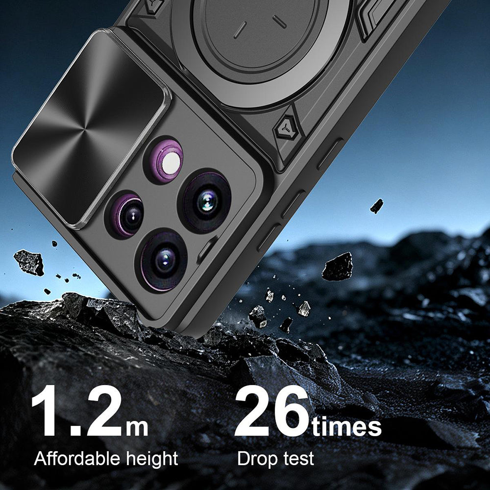Husa pentru Oppo Reno16 F / Reno16 FS, Techsuit, CamGuard Pro, Mov
