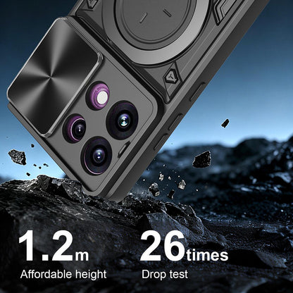 Husa pentru Oppo Reno16 F / Reno16 FS, Techsuit, CamGuard Pro, Neagra