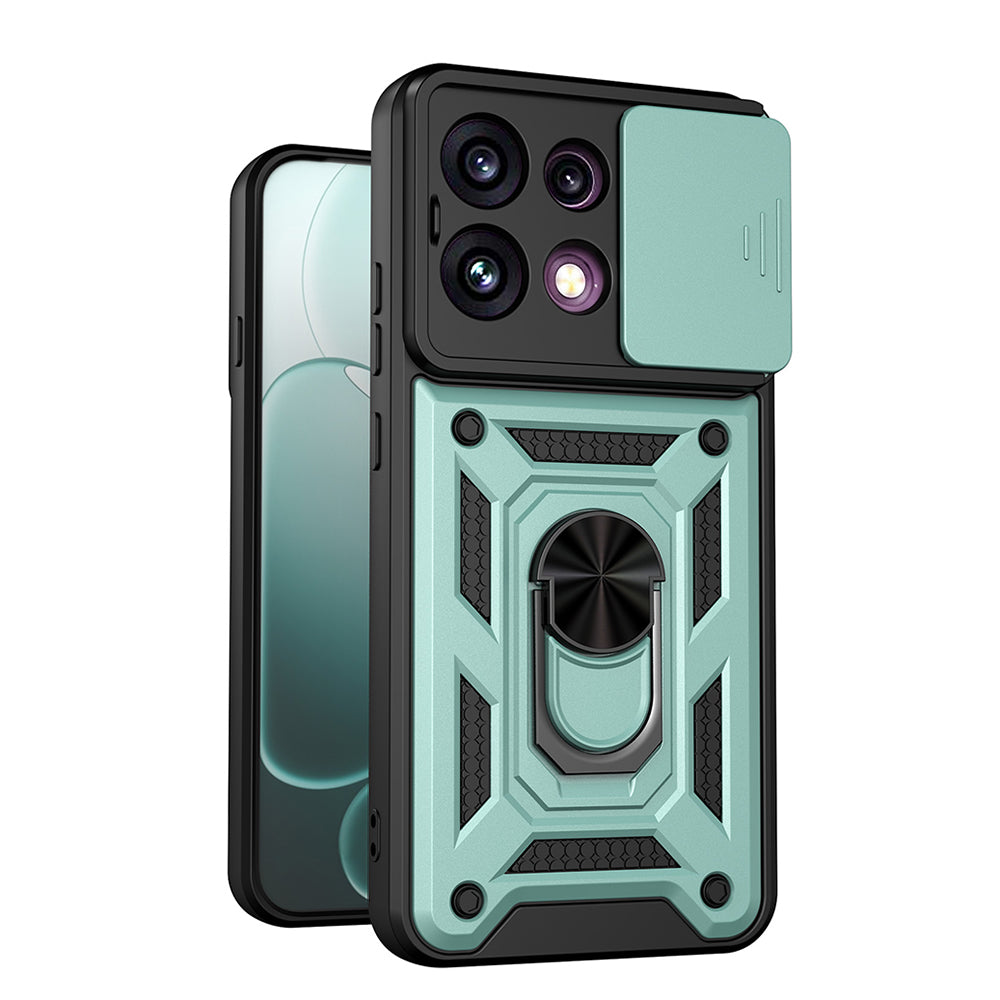 Husa pentru Oppo Reno16 F / Reno16 FS, Techsuit, CamShield, Verde