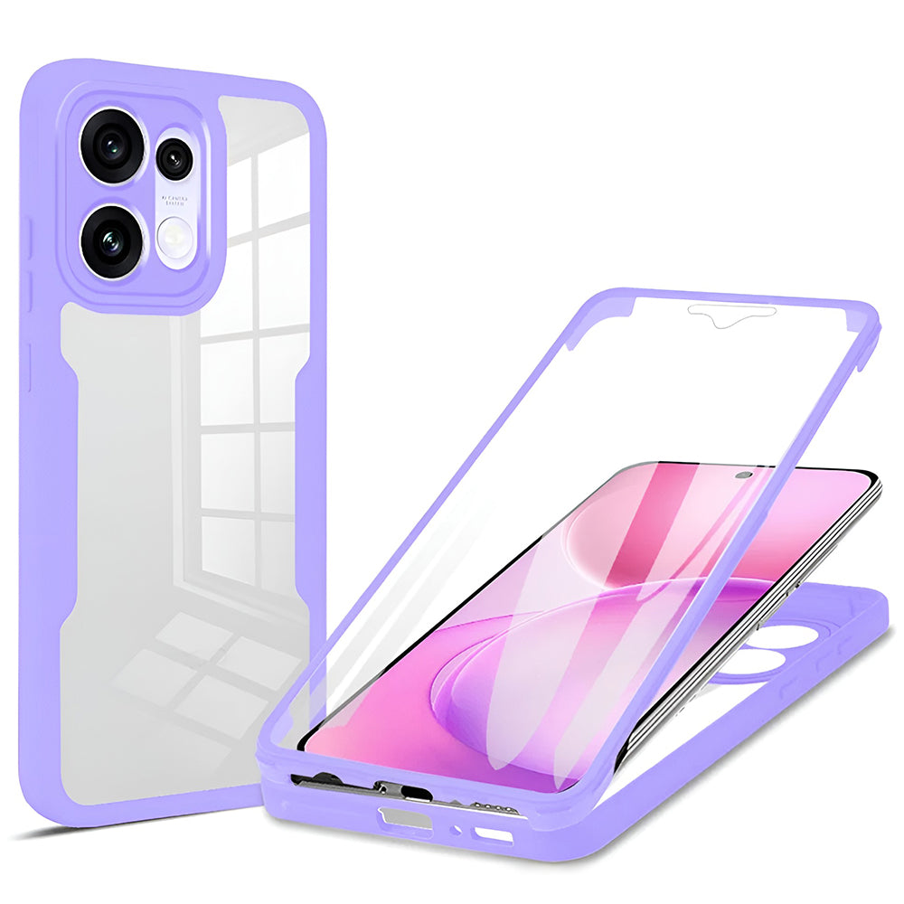 Husa pentru Oppo Reno16 F / Reno16 FS, Techsuit, ColorVerse 360, Mov