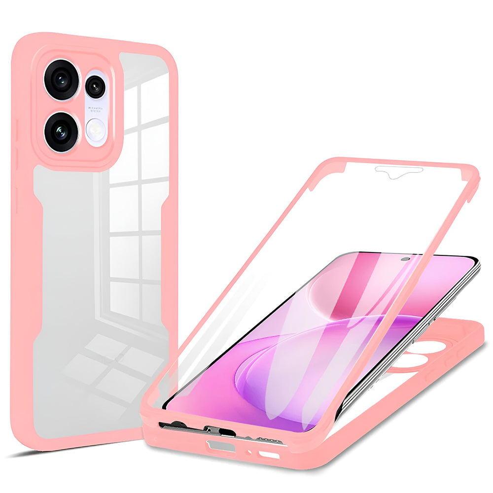 Husa pentru Oppo Reno16 F / Reno16 FS, Techsuit, ColorVerse 360, Roz