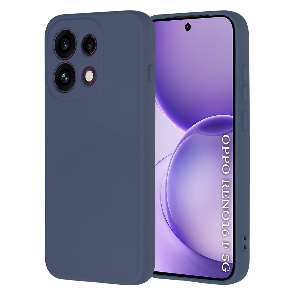 Husa pentru Oppo Reno16 F / Reno16 FS, Techsuit, SoftFlex, Bleumarin
