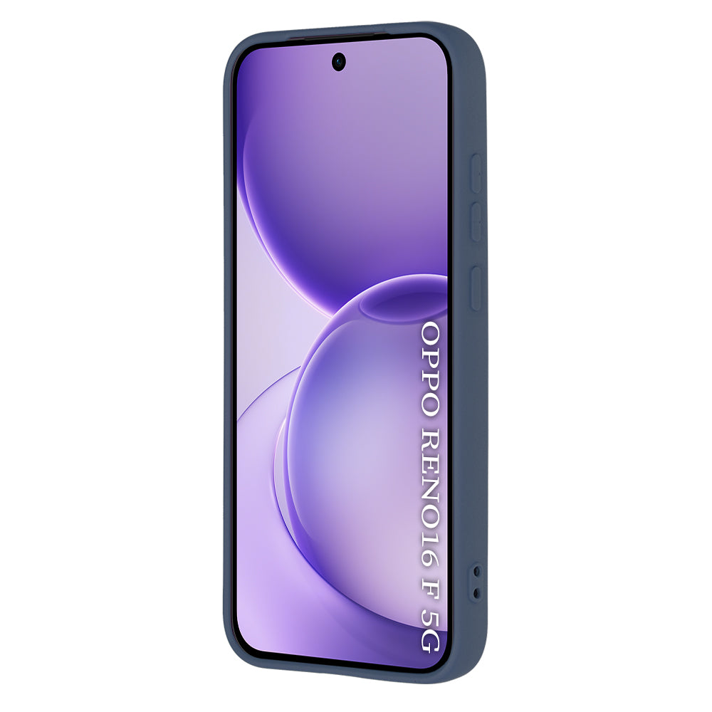 Husa pentru Oppo Reno16 F / Reno16 FS, Techsuit, SoftFlex, Bleumarin