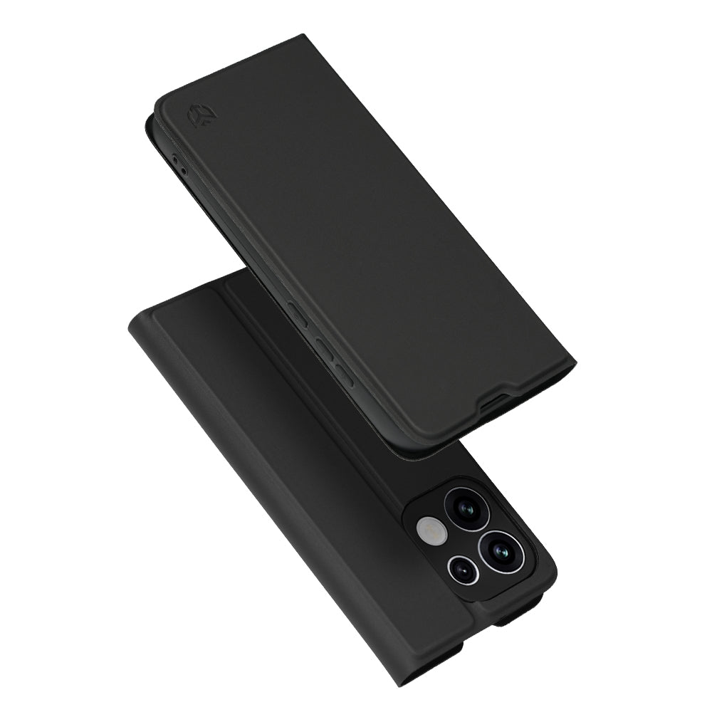 Husa pentru Oppo Reno16 Pro, Techsuit, Magskin Book, Neagra