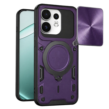 Husa pentru Oppo Reno16 / Reno16 Pro, Techsuit, CamGuard Pro, Mov