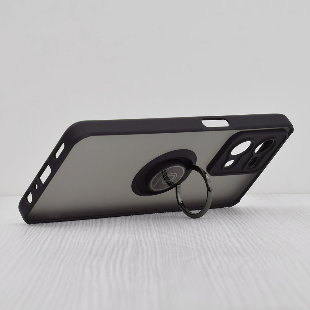 Husa pentru Oppo Reno7, Techsuit, Glinth, Neagra