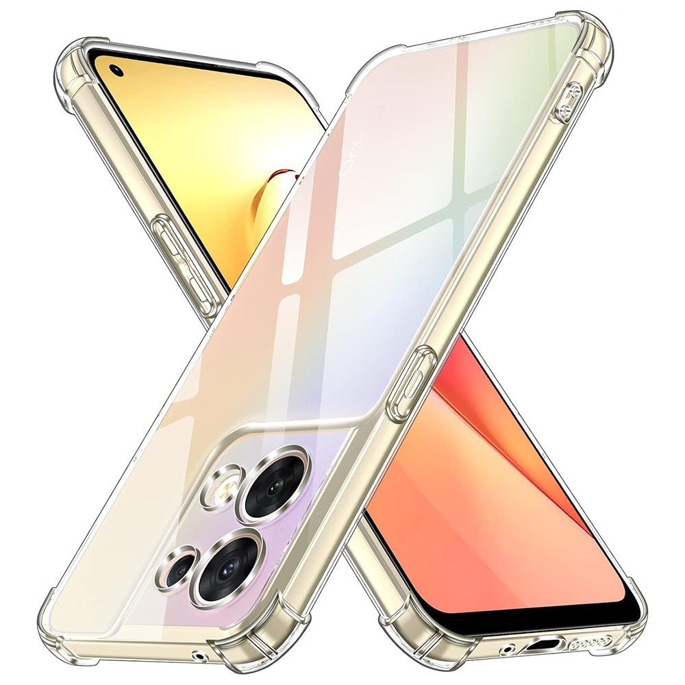 Husa pentru Oppo Reno8, Techsuit, Shockproof Clear, Transparenta