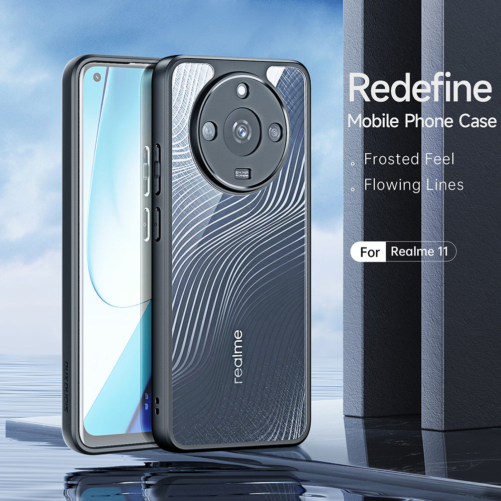 Husa pentru Realme 11 5G, DUX DUCIS, Aimo, Neagra