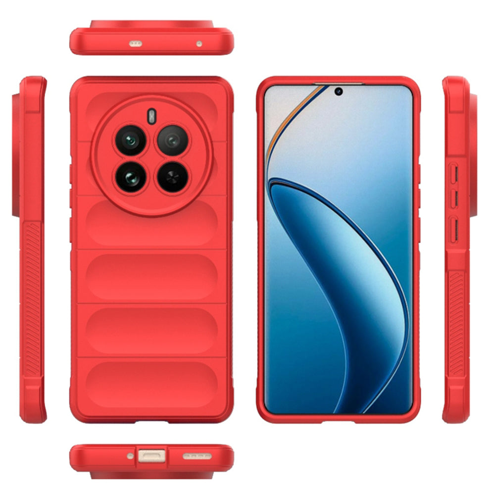 Husa pentru Realme 12 Pro / 12 Pro+, Techsuit, Magic Shield, Rosie