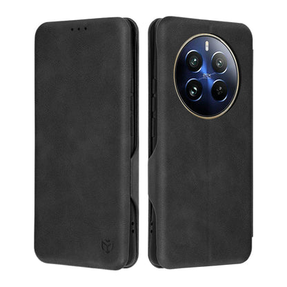 Husa pentru Realme 12 Pro / 12 Pro+, Techsuit, Safe Wallet Plus, Neagra