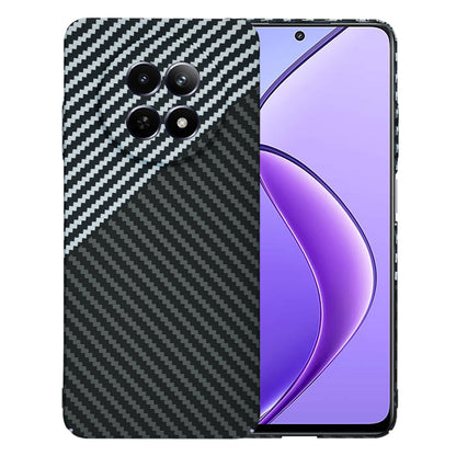 Husa pentru Realme 12x / 12, Techsuit, Carbonite FiberShell, Neagra Gri