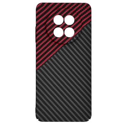 Husa pentru Realme 12x / 12, Techsuit, Carbonite FiberShell, Neagra Rosie