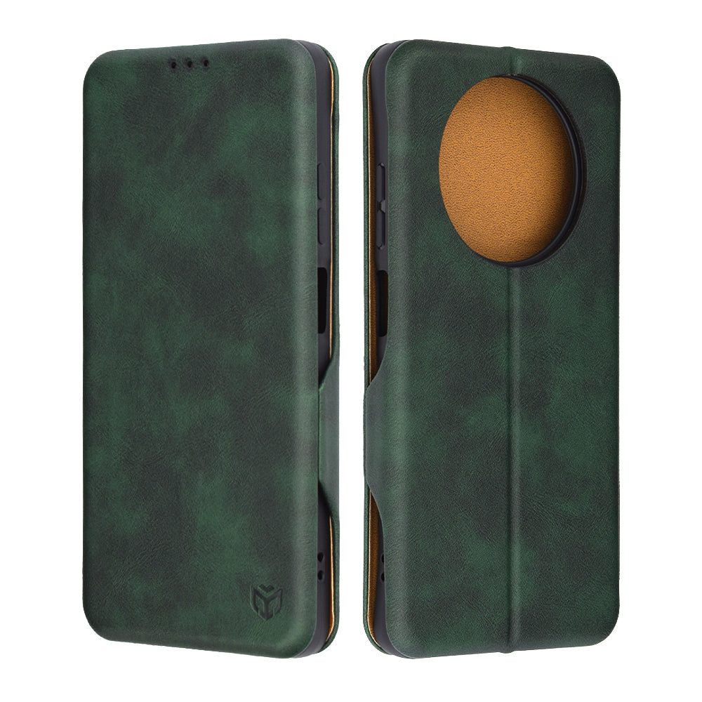 Husa pentru Realme 12x / 12, Techsuit, Safe Wallet Plus, Verde