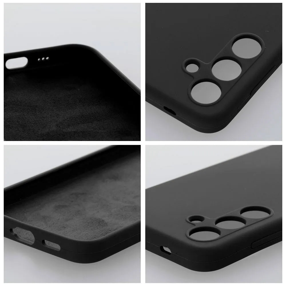Husa pentru Realme 14 Pro+, OEM, Silicone, Neagra