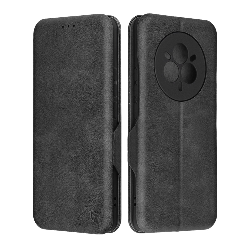 Husa pentru Realme 14 Pro+, Techsuit, Safe Wallet Plus, Neagra